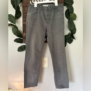 Madewell jeans skinny cropped